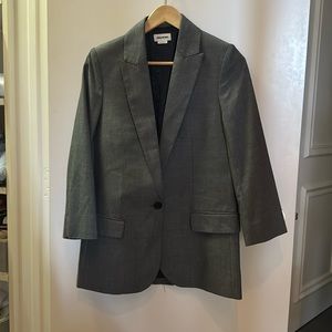 Zadig & Voltaire Gray Blazer with LOVE